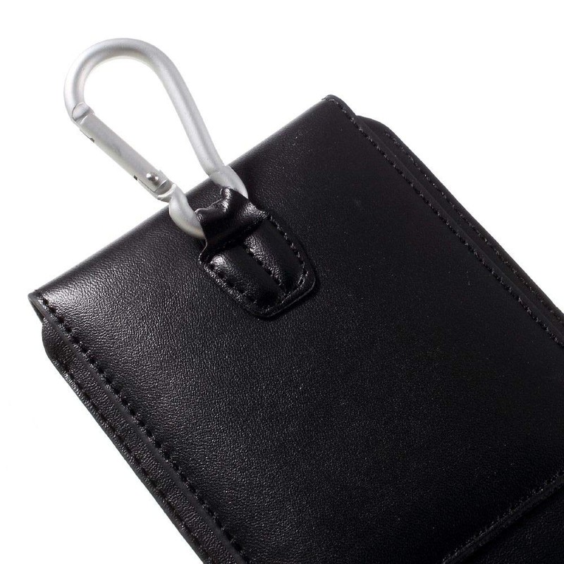 DFV mobile - Belt Case Cover Vertical Double Pocket for