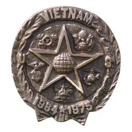 US Flag Store Bronze Vietnam War Veteran Cast Grave Marker