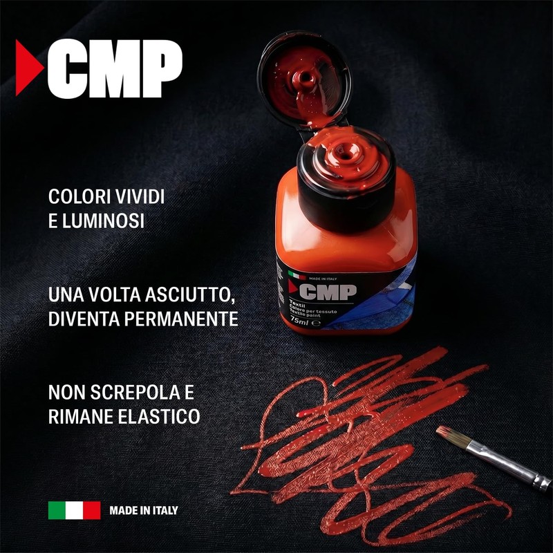 CMP TEXTIL COLORE PER TESSUTO 75 ML