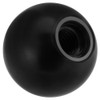 Plastic Knobs Wheelchair Joystick Knob Ball Handle Black Open Breathing