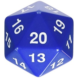 Koplow 14797 D20 Single 55 mm Countdown Blue Bagged