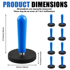 Pack of 8 Car Mounting Magnets, Packaging Gripper Magnetic Holder Mounting Magnets Magnetic Holder for Car Packaging Film Film Film DIY Car Film Wrap