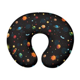 Forchrinse Galaxy Colorful Planet Space Nursing Pillow Cover Stretch Pillow Slipcover for Breastfeeding Mom Soft Nursing Pillow Slipcover for Baby Boys Girls