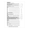 Simplicity Sewing Pattern 9051/R10432 Size H5 (6-14) Misses' Tops with