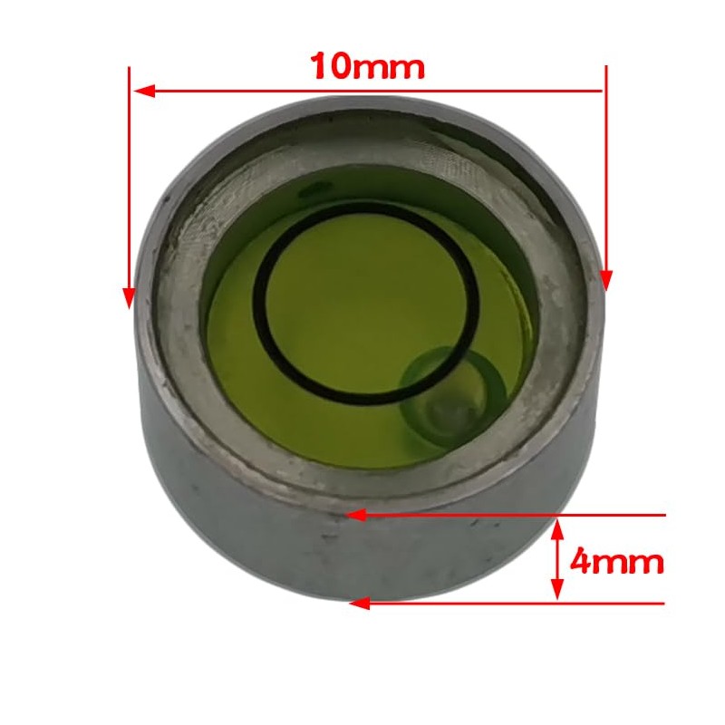 Mini aluminum alloy universal small horizontal bubble water level balance