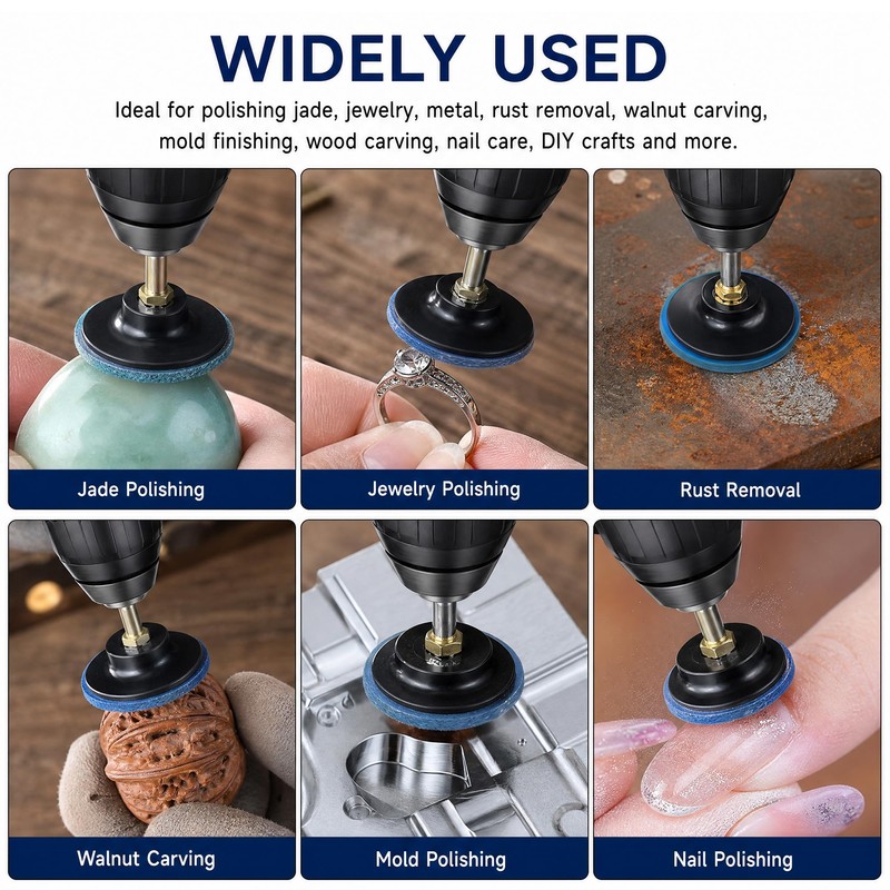 4Pack Sanding Discs Holder Quick Change Disc Pad Holder with