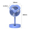 Mini Electric Fan 3 Wind Speeds Cooling Fan Brushless Motor