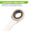 ARCAN ARW16M Metric Ratcheting Combination Wrench Set, 16-Piece