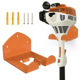 Garage Storage Trimmer Rack Garden Power Tool Hanger for Lawn Mower, Shed Organizer, Weedeater Rack, Garage Organization