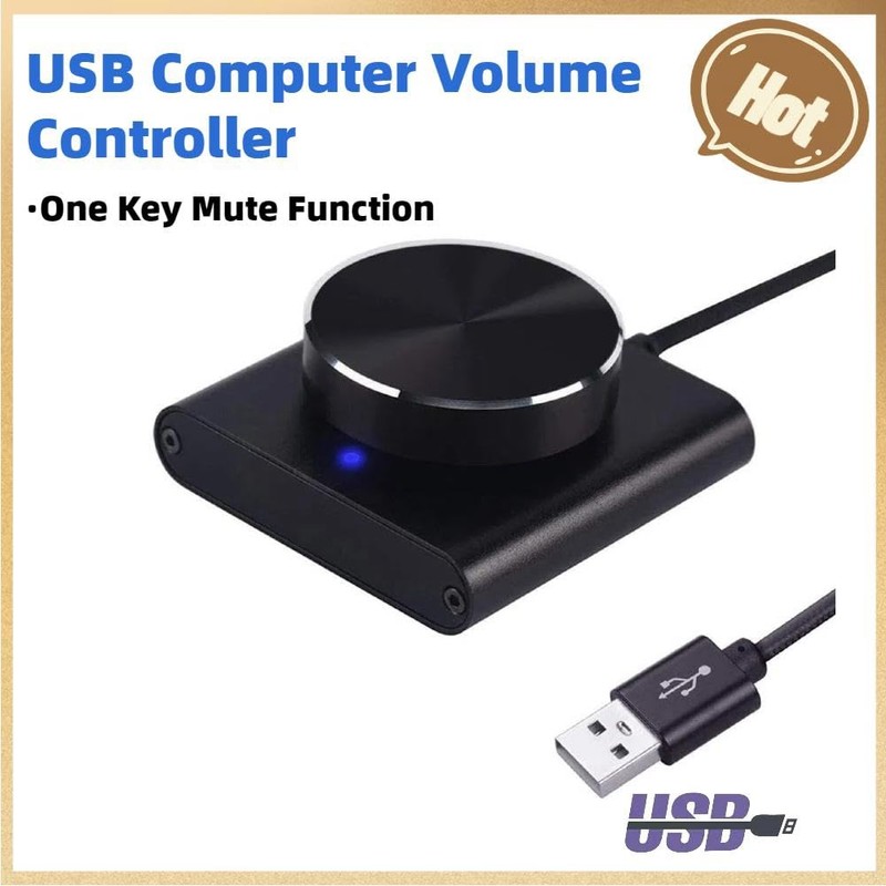 Peakloong USB Volume Control Lossless PC Computer Speaker Volume Controller