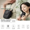 AOCOOLFAN Portable Neck Fan, Mini Small Personal Handheld Fan USB