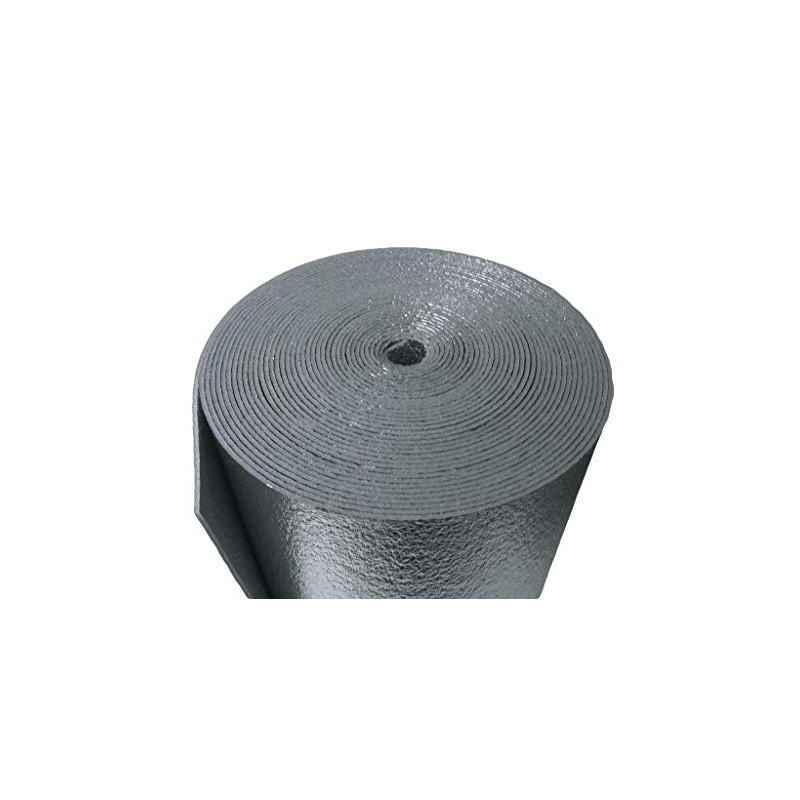 R-8 HVAC Duct Wrap Insulation Reflective 2 Sided Foam Core