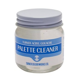Turner Colour Works Palette Cleaner Removes Paint Stains and Paint Residue from Palettes - Ideal for Ceramic, Plastic, Metal, Watercolor Palettes, Acryl Gouache and Other Paints - 40ml Jar