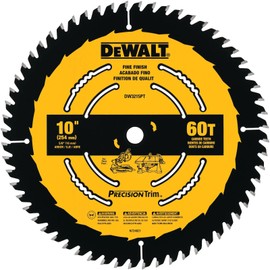 DEWALT DW3218PT 10" 80T Precision Trim Ultra Fine Finish Saw Blade