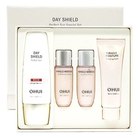 O Hui 오휘 데이쉴드 퍼펙트 선 레드/블랙-기획세트 O Hui Day Shield Perfect Sun Red/Black - Special Set