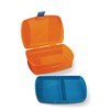 Nici 45442 Lunchbox, Pat The Dog, 18x12,5x6,5cm, Orange/Blue