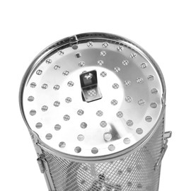 Grill Basket for Mini Oven Roasting Basket Stainless Steel 360 Degree Rotation Movable Door for Nuts and Dried Fruits