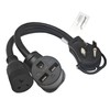 Parkworld 65191 4-Prong RV V Splitter Cord, NEMA 14-50P to