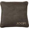 Joop 754684 Cushion Cover Plain Double-Sided Chestnut Cashew Cotton /