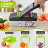 FREMON Vegetable Cutter, Multifunctional Mandolin Chip Cutter & Onion Cutter,