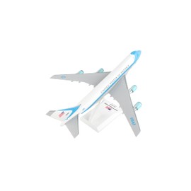 SkyMarks Plastic SKR041 Air Force One Boeing 747-200 VC25 1:250 Scale Desktop Model with Stand