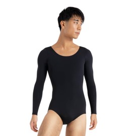 Capezio Women's Long Sleeve Leotard,Black,X-Large