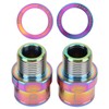 Bicycle Pedal Extender Titanium Alloy Bike Pedal Extension Shaft for