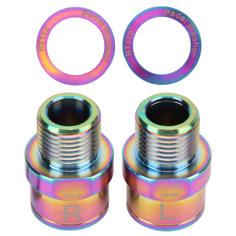 Bicycle Pedal Extender Titanium Alloy Bike Pedal Extension Shaft for