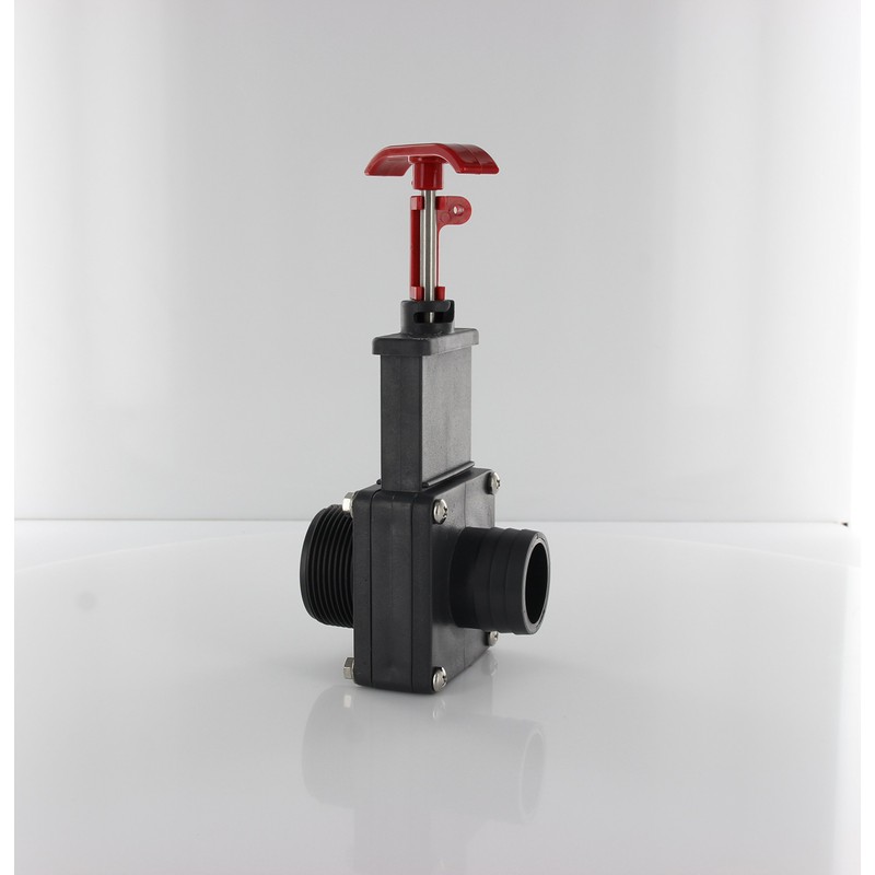 Steinbach Fittinge Gate Valve, Black, Diameter: 38 MM x 1