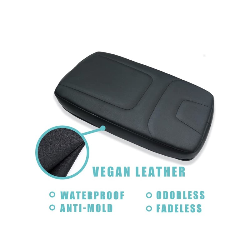 BestEvMod Center Console Armrest Pad Cover Compatible with 2022-2025 Ariya