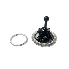 OYSTERBOY Milk Frother Replacement Parts, Lid and Whisk Set Compatible With Nespresso Aeroccino 3 3R (Whisk only)