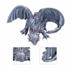 Big Squatting Dragon Sculpture Resin Gardening Ornaments for Home Outdoor