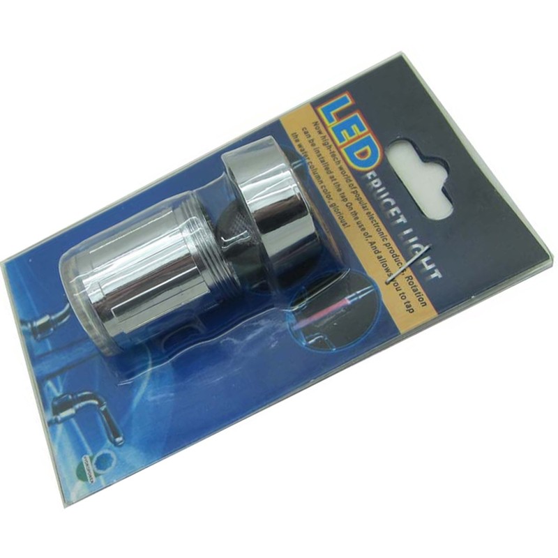 Kitchen Water Saver Tap 7 Colours Change Automatic LED Light