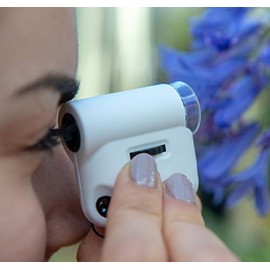 Funtime Gifts Worlds Smallest Microscope, White