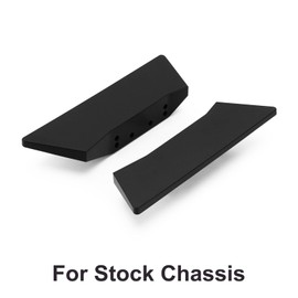 INJORA Bent Rock Sliders Side Pedal for 1/18 RC Crawler Redcat Ascent-18 Upgrade