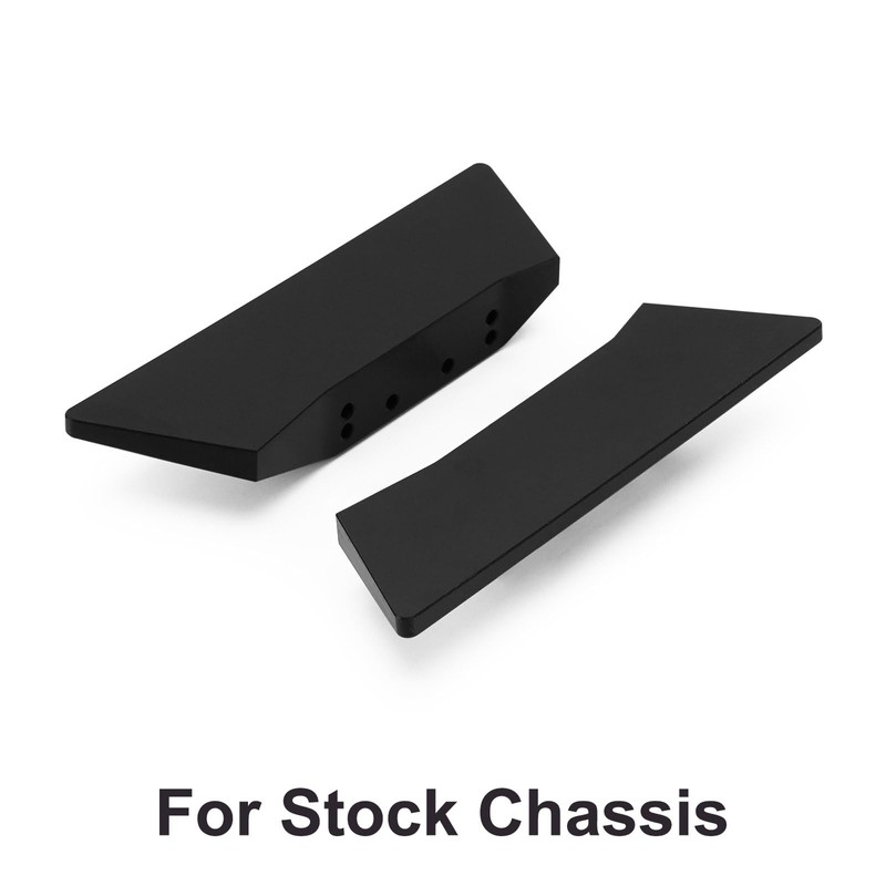 INJORA Bent Rock Sliders Side Pedal for 1/18 RC Crawler