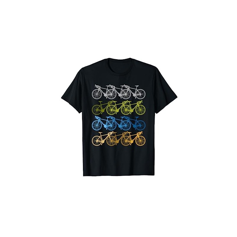 Vintage Bikes Biker Retro Bicycle Cycling Xmas Gift T-Shirt