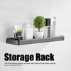 40cm Wall Mounted Storage Rack Wall Shelf Seasoning Organizer for