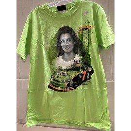 Chase Danica Patrick #7 Chase  Go Daddy JR Motorsports Green Men's Shirt  XL