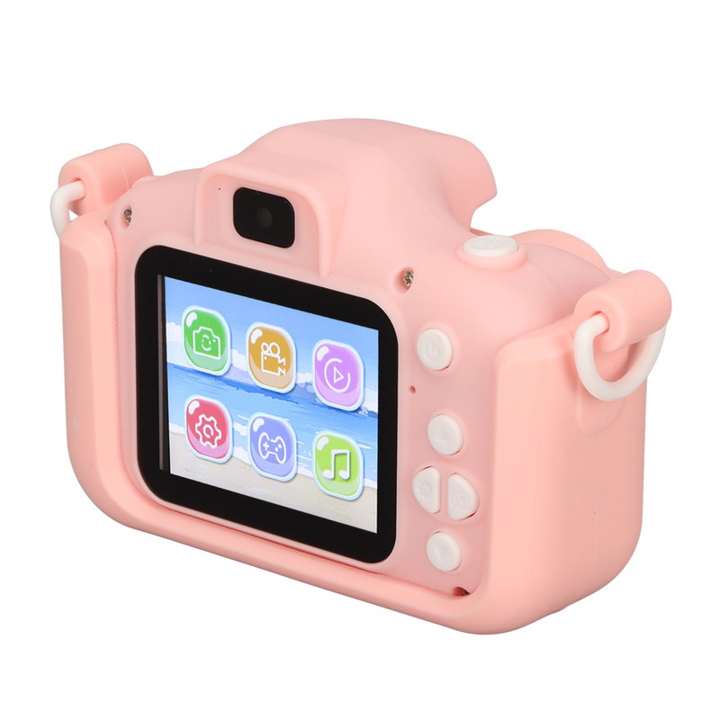 Kids Camera 2in IPS HD Screen Front Rear Camera Game