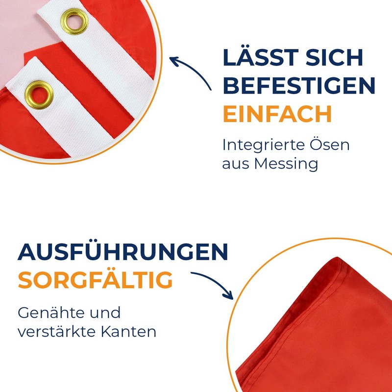 AZ FLAG - Flagge Türkei - 250x150 cm - Türkische