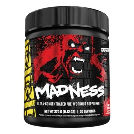 Mutant Madness Pre Entreno Sabor Ponche De Frutas 30 Porciones                                                                                        