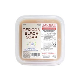 Primal Elements African Black Soap Base - Moisturizing Melt and Pour Glycerin SoapBase for Crafting and Soap Making, Vegan, Cruelty Free, Easy to Cut - 2 Pound