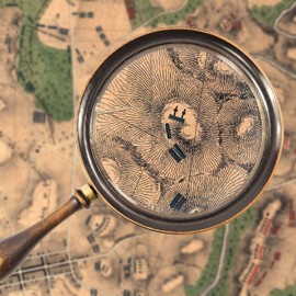 Map of Antietam Battlefield, 1862 - Antique Civil War Map - Custom Printed - 16 x 24 inches