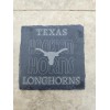 Texas Longhorns Laser Engraved slate coasters, Set Of 6