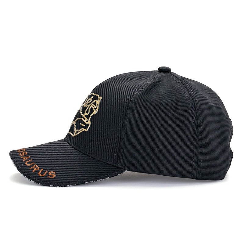 COLORATA Tyrannosaurus Skull Sports Cap (Black / One Size Fits