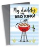 bbq daddy Father's Day Card 10483