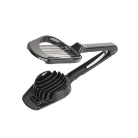 Eierschneider, Klein 2 in 1 Scheiben Kiwi Obst Bananenschneider Erdbeer Eierschneider Eier Kochen Küchenwerkzeug Home Kitchen Bar Tool