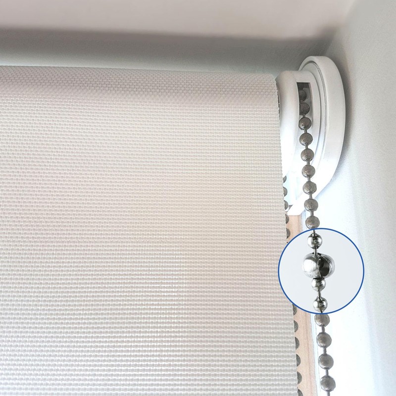 50 Pack Blind Control Chain Ball Stoppers, 10.0mm Chain Stop