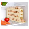 30 Eggs Egg Holder for Fridge,4 Tiers Egg Container,Auto-Rolling Organizer